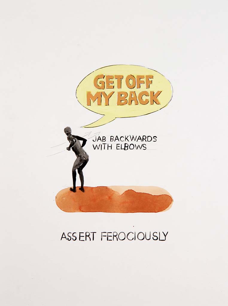 photo: “Get Off My Back”